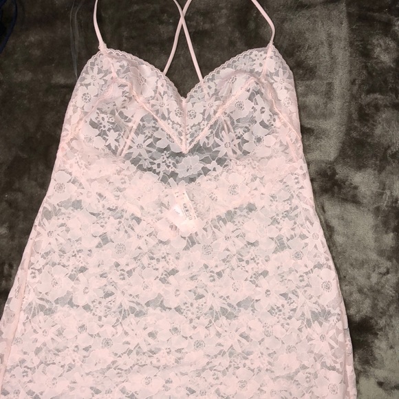 Victoria's Secret Other - Victoria’s Secret Pink Lace Lingerie NWT